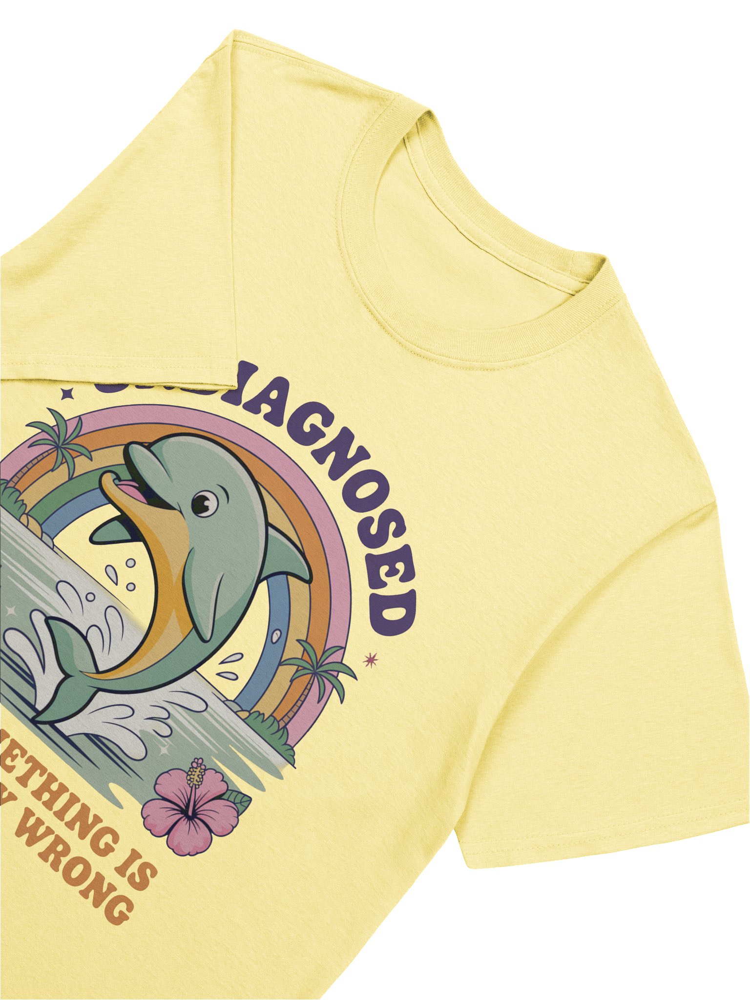 Undiagnosed Dolphin Unisex T-Shirt product image (2)