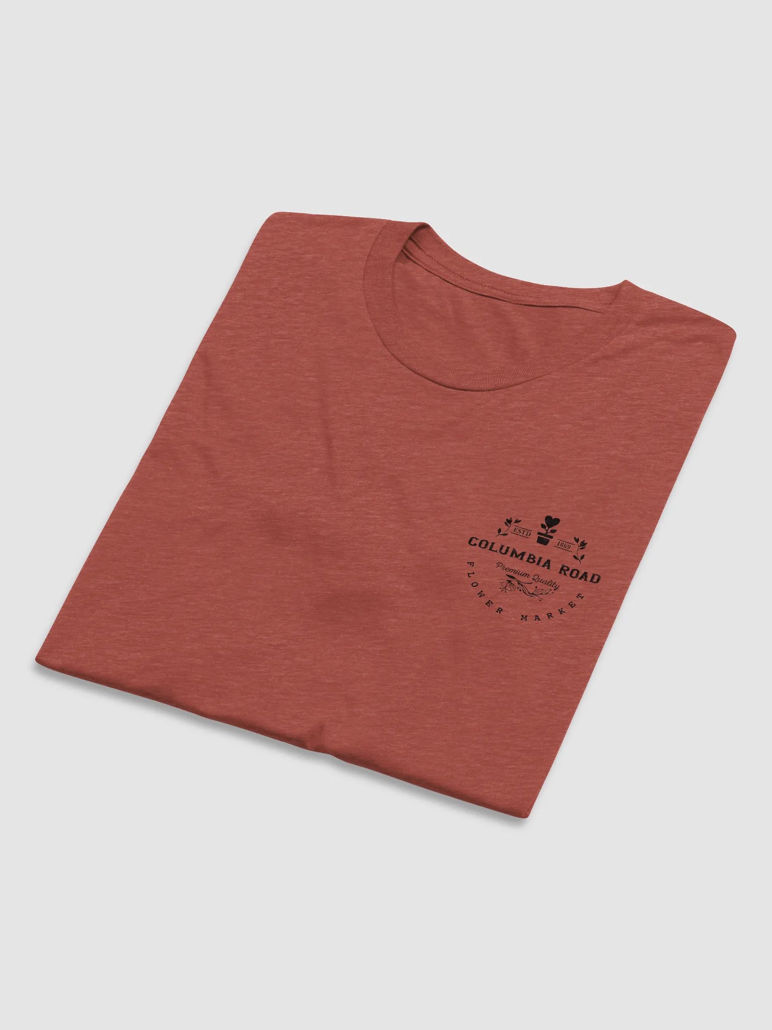 Columbia Road Market Triblend Short Sleeve T-Shirt (Clay) product image (6)