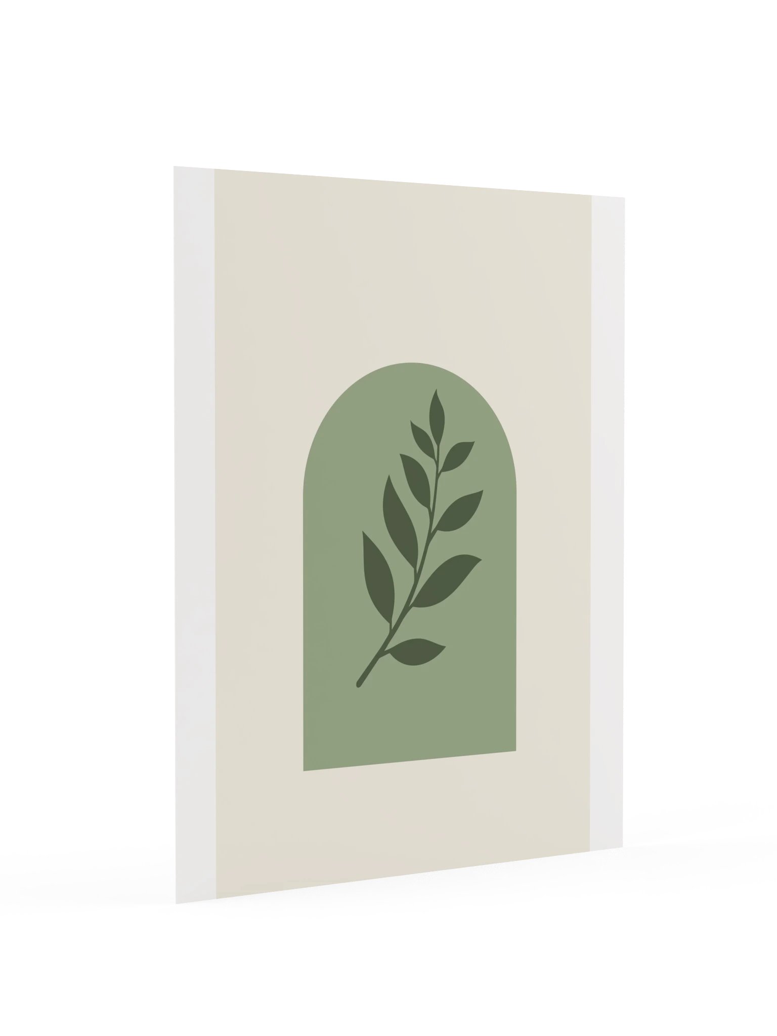 Sage Green Botanical Arch Print | Bathroom Wall Art product image (4)