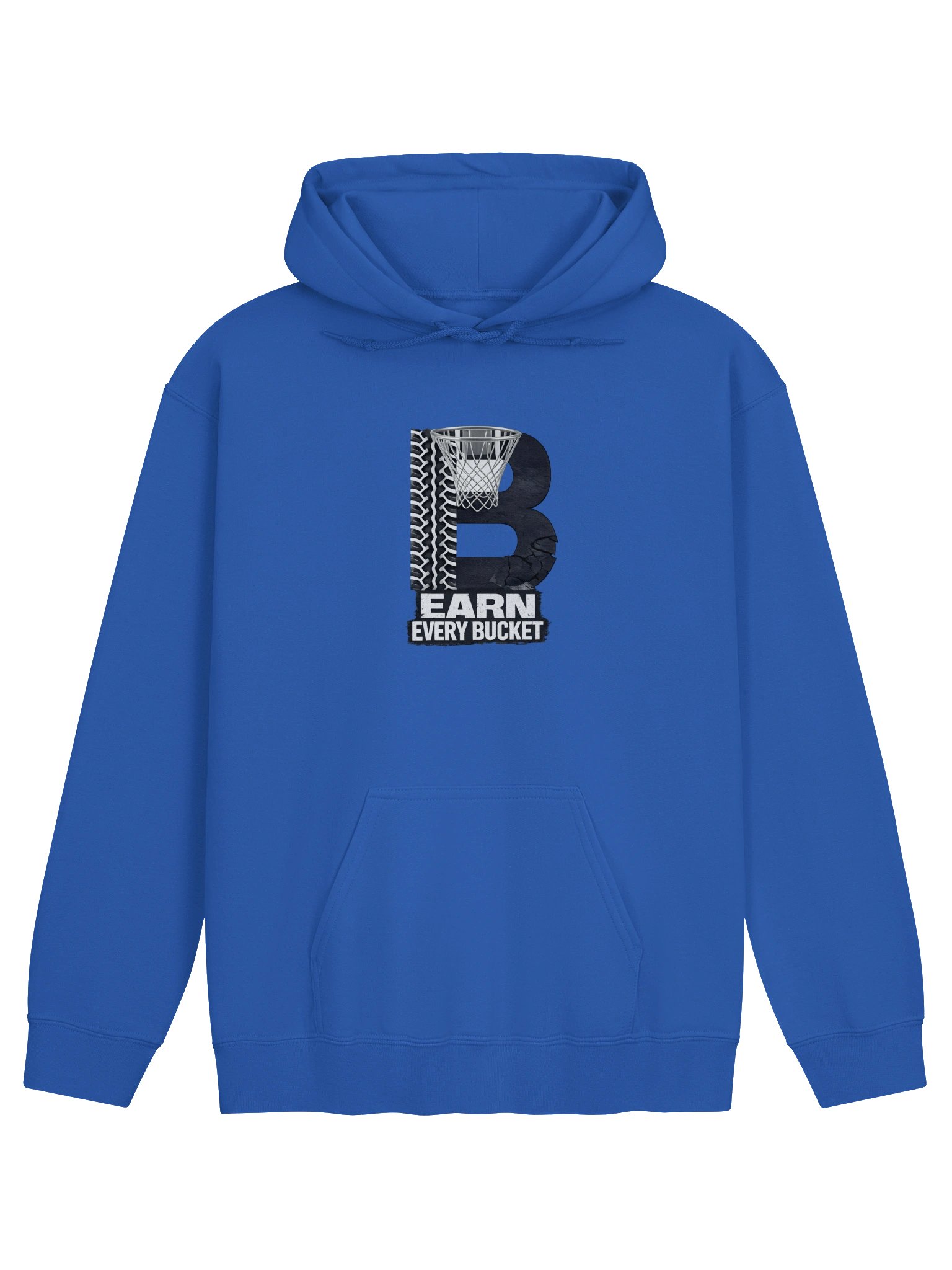 Blacktop Brand Earn Every Bucket Basketball Hoodie product image (1)