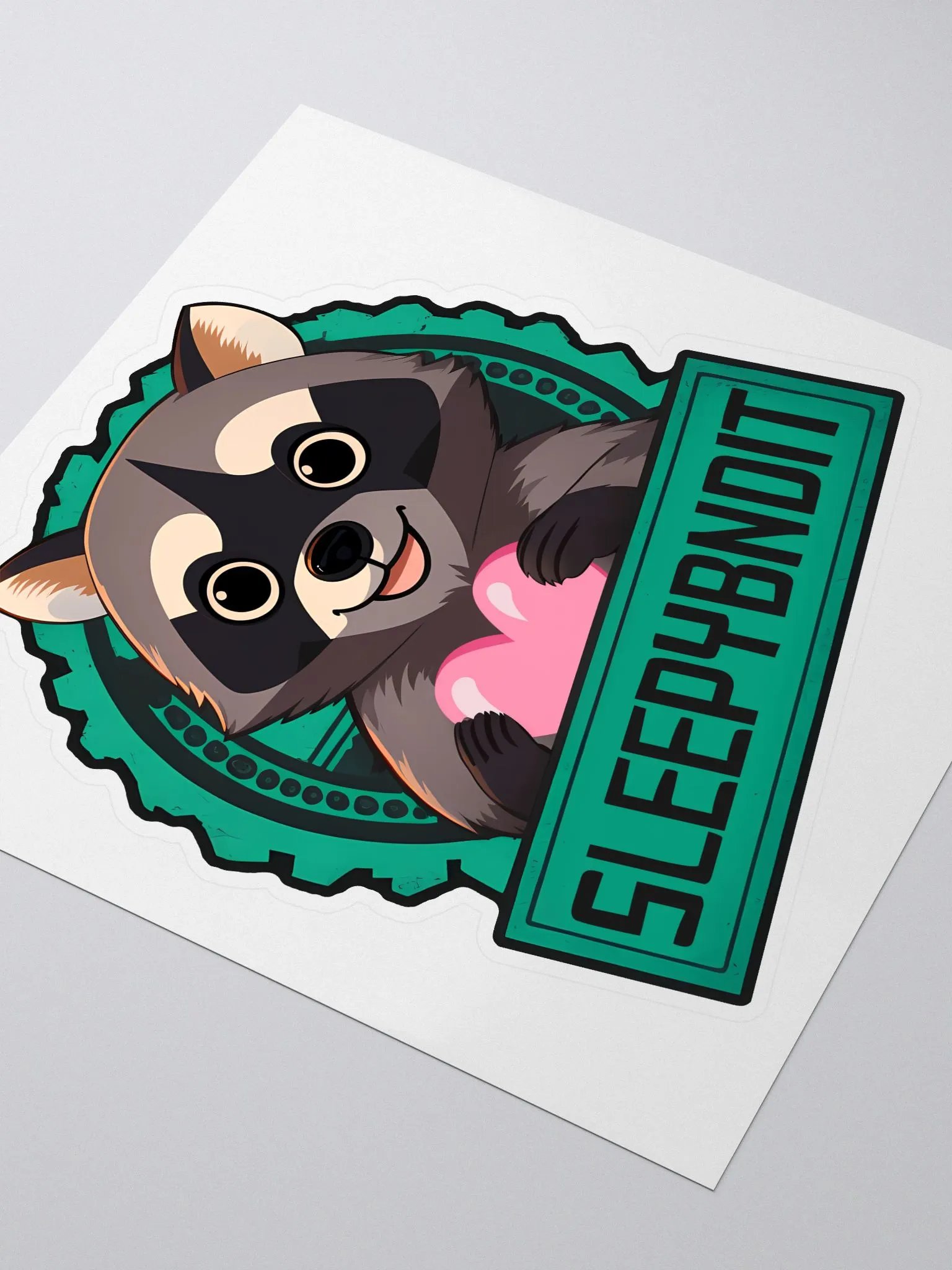 Sleepy Heart Sticker product image (3)