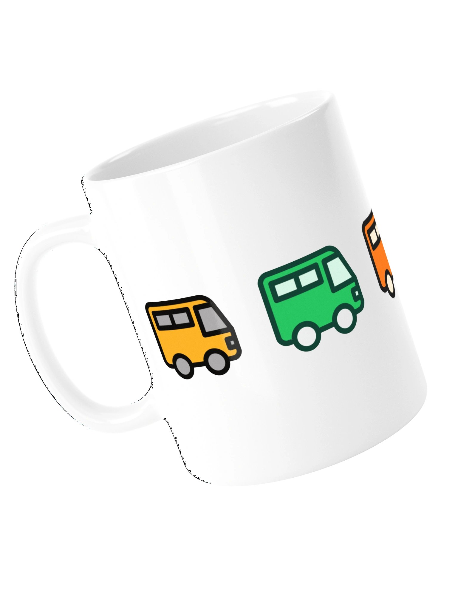 Abfahrt! Mug – Bus Convoy product image (5)