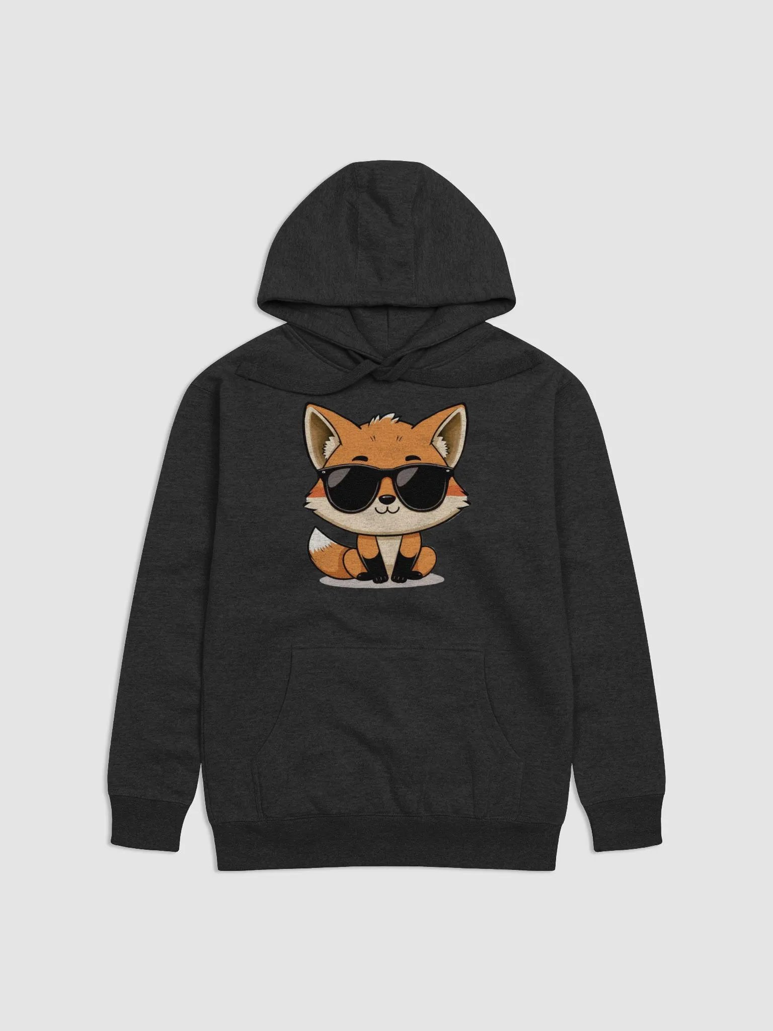 Pull à capuche émoji renard product image (1)