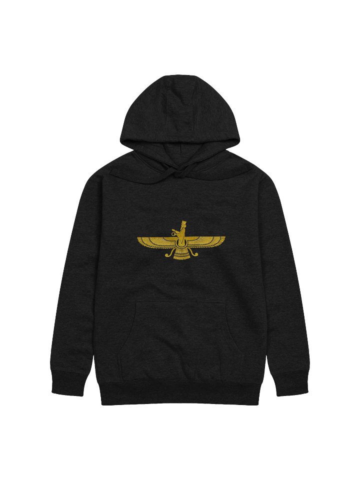 Winged Faravahar Unisex Hoodie product image (1)