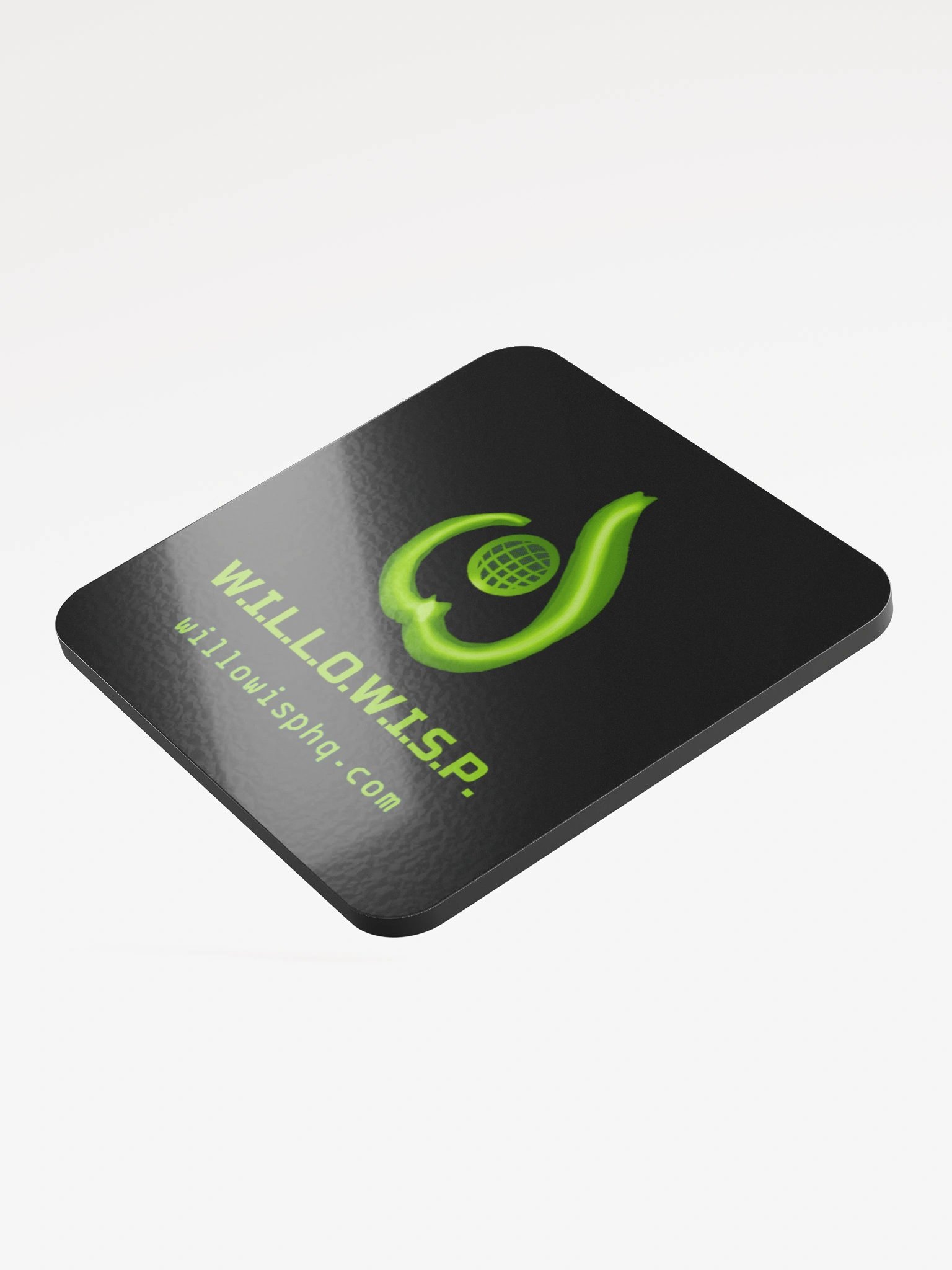WILLOWISP Field Cork Coaster (black) product image (3)