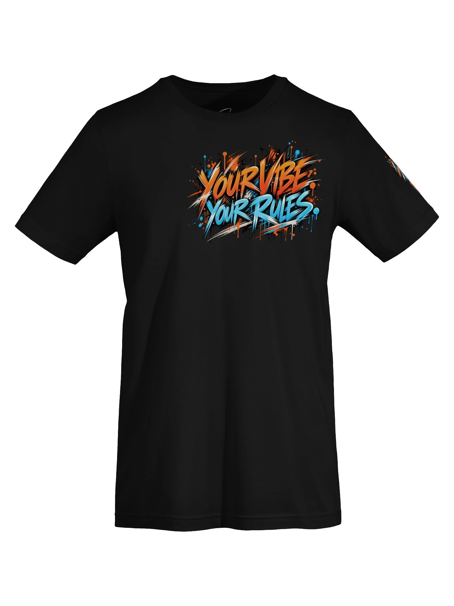 Your Vibe. Your Rules. – Urban Graffiti Tee product image (6)