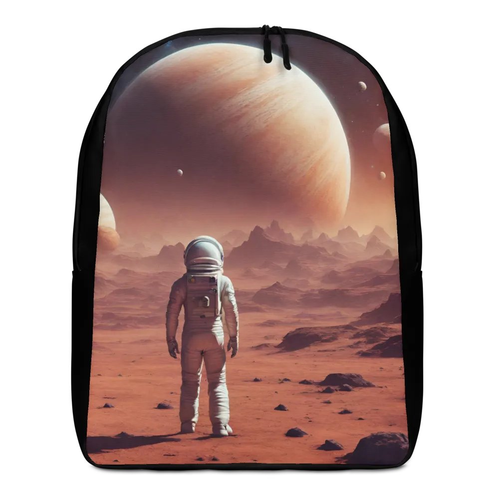 Astronaut On Alien Planet Backpack product image (7)