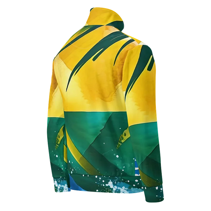 Abstract Diplomat Print - SVG - Caribbean Apples | Unisex Track Jacket product image (2)