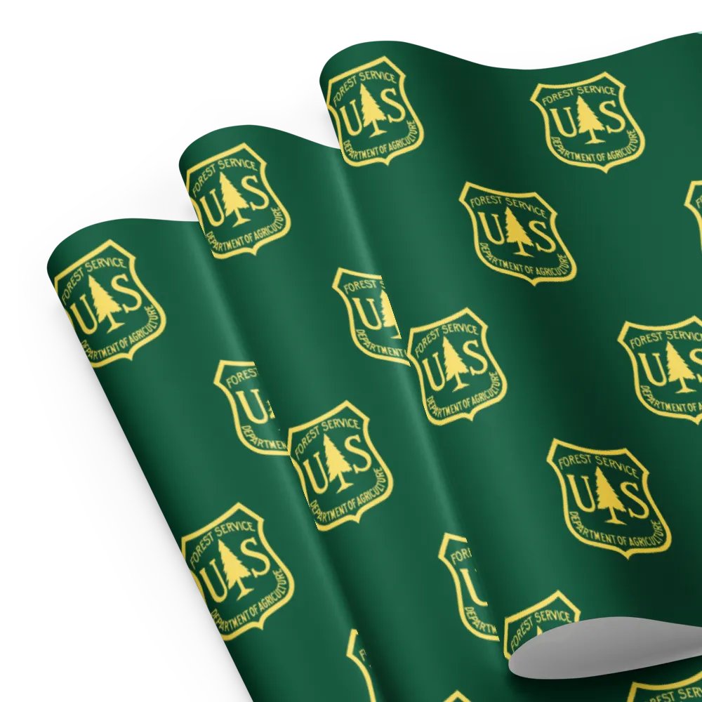"Forest Service" Wrapping Paper product image (9)