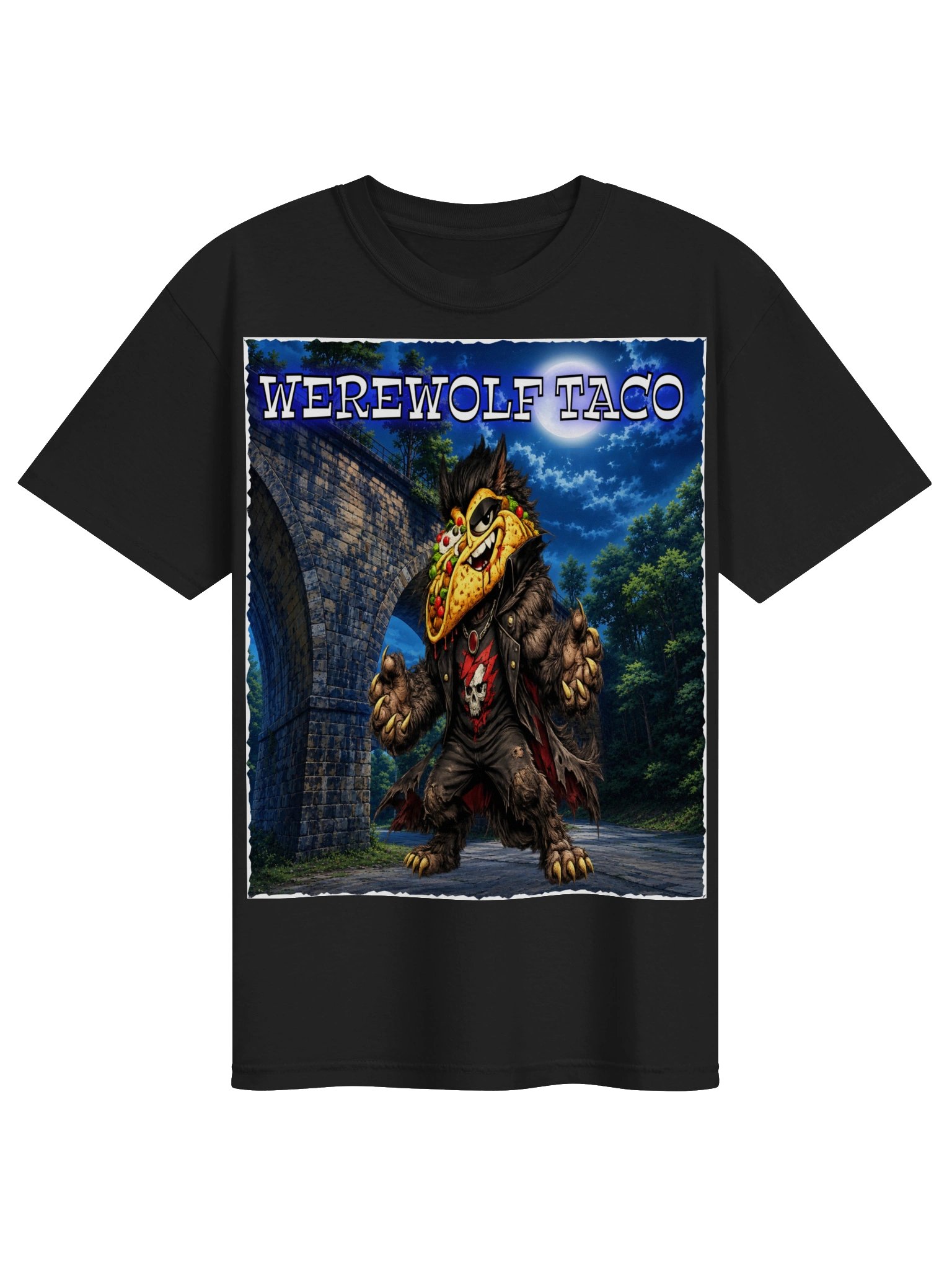 Werewolf Taco Night Tee - The Taco Family product image (8)
