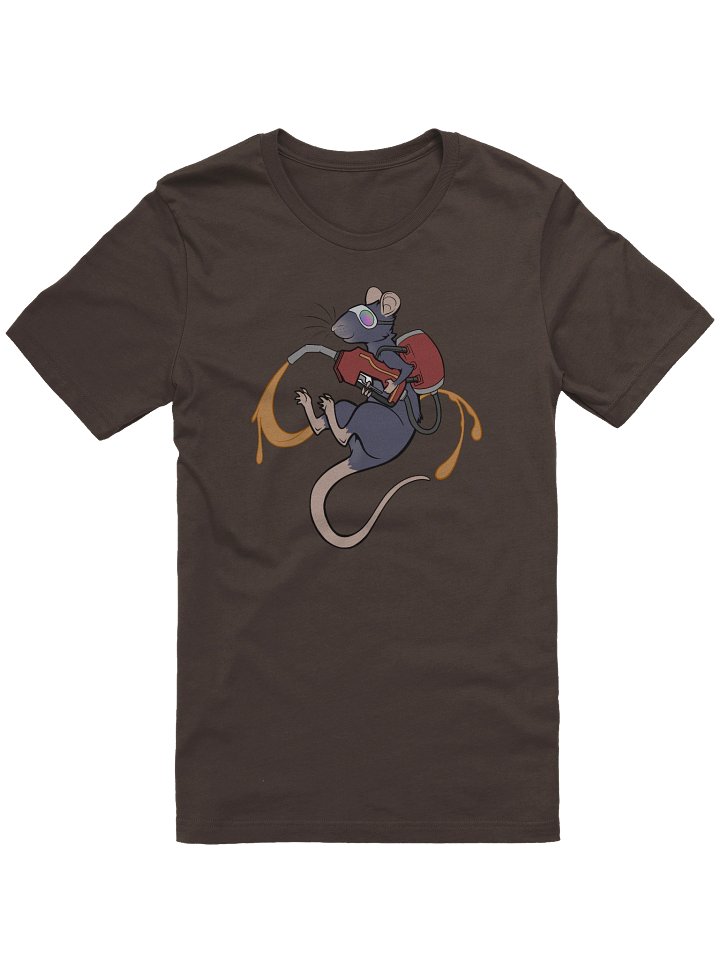 Full Color Rat Straight Cut Tee, Dark Backgrounds product image (1)