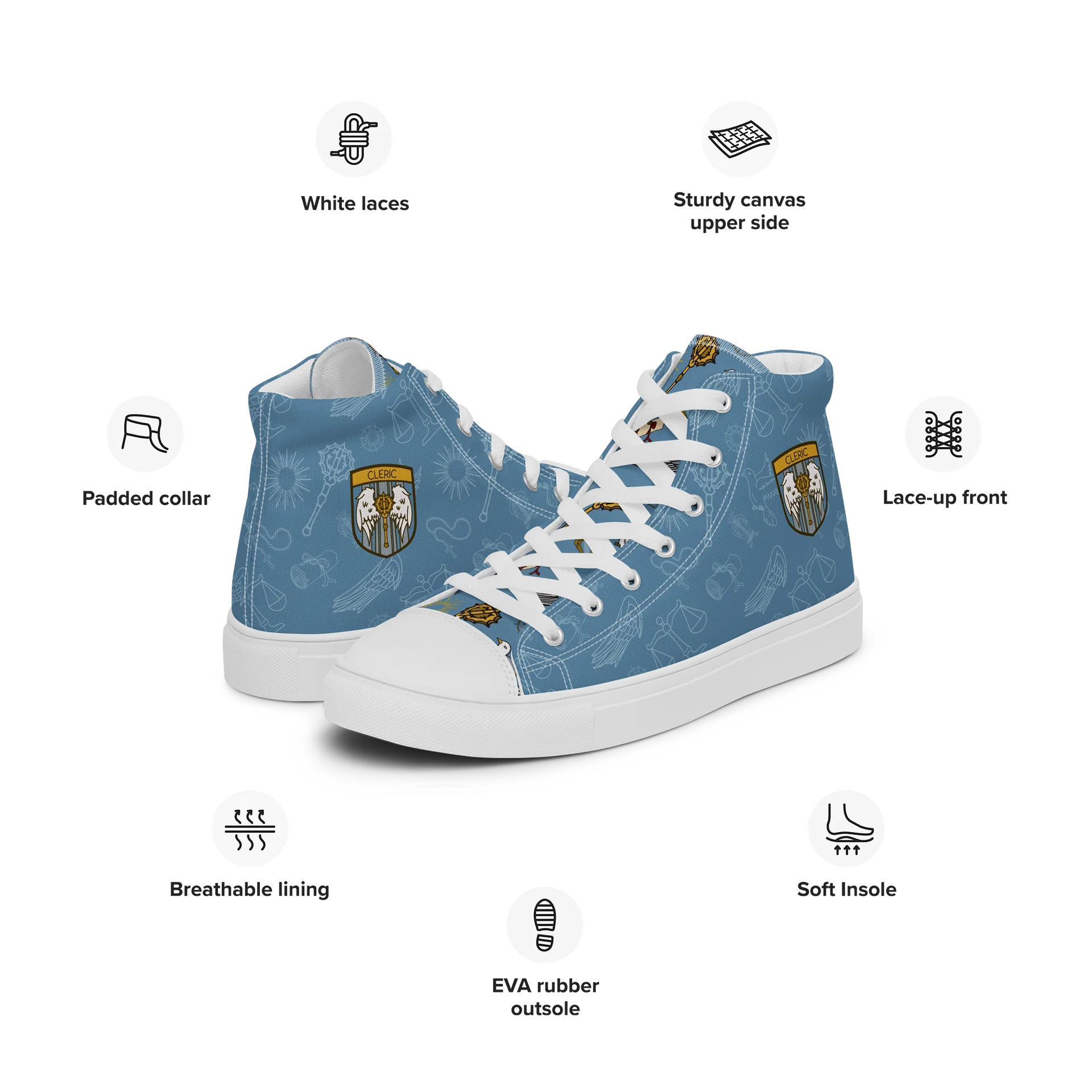 Mens Cleric High Tops product image (2)