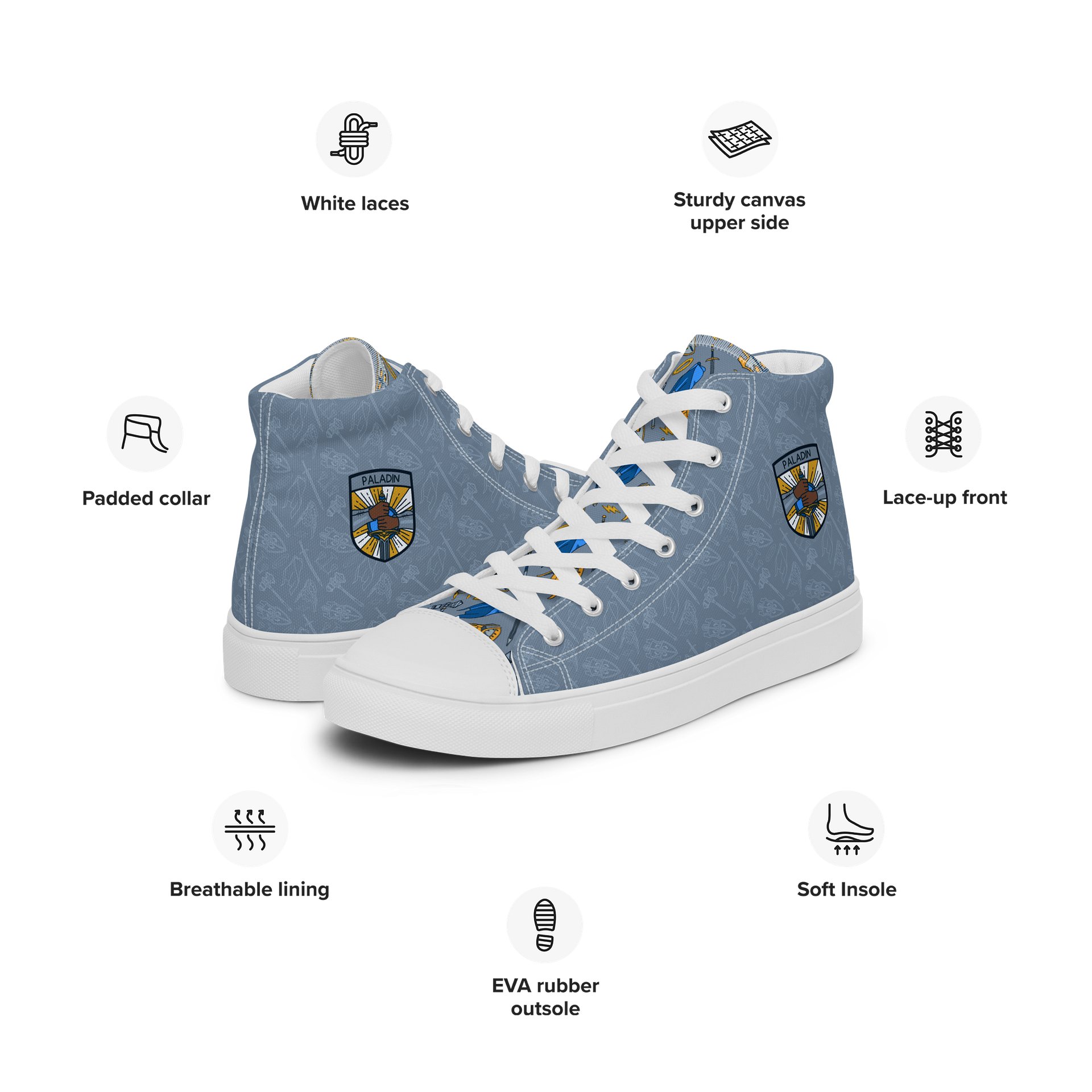 Mens Paladin High Tops product image (2)