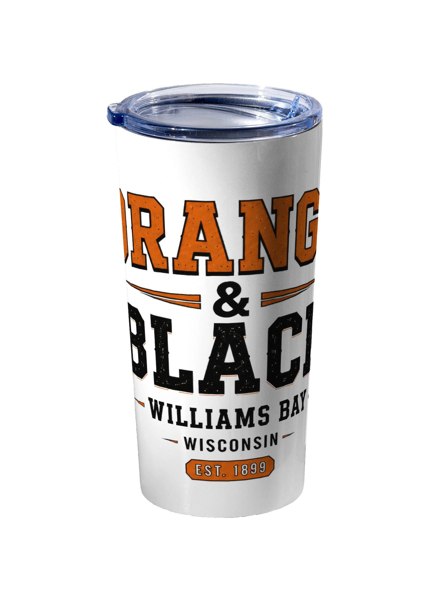 Orange & Black 20oz Tumbler product image (2)