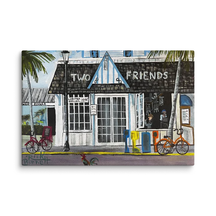 Rick Burnett Two Friends Karaoke Print product image (2)