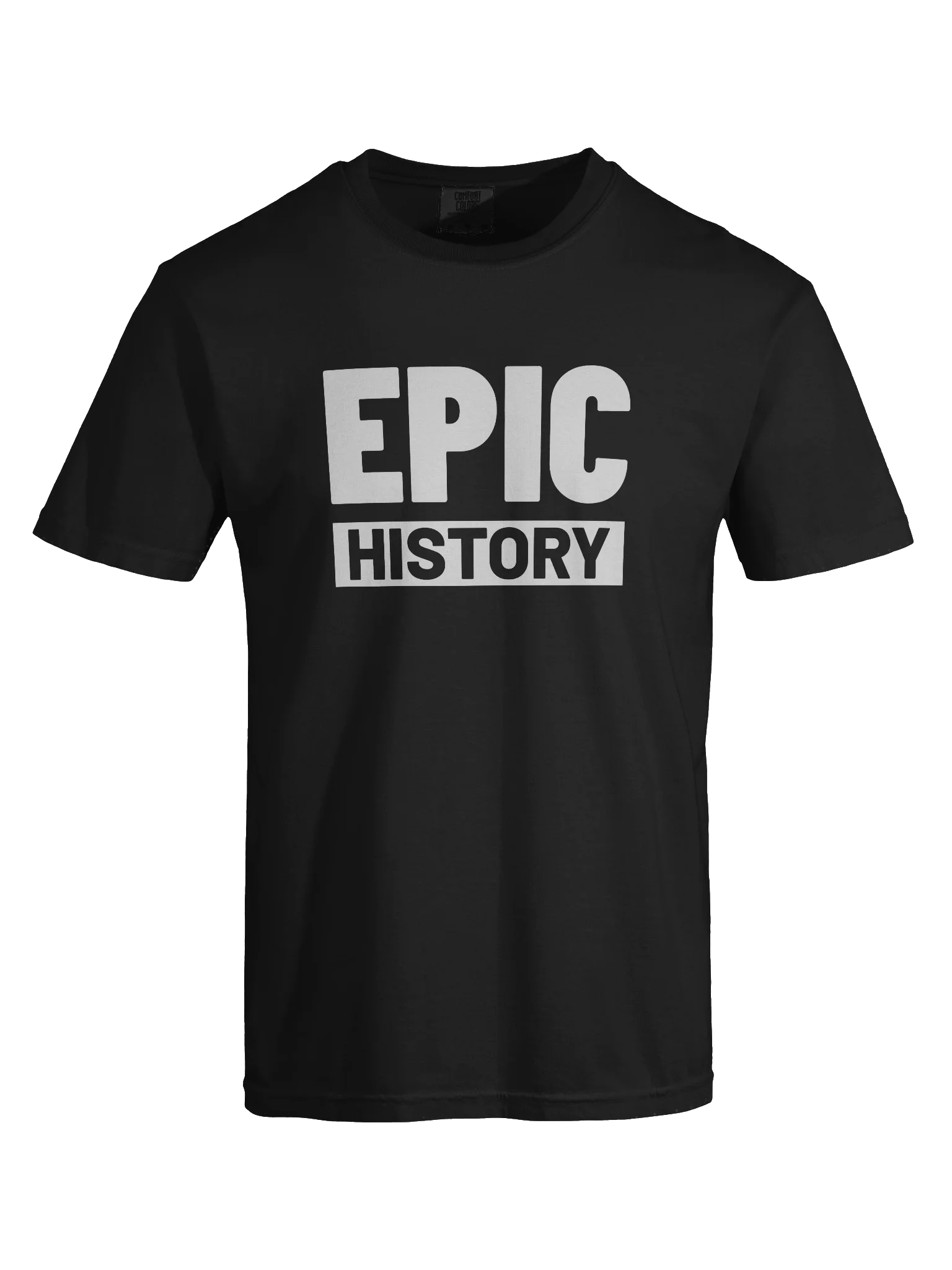 Epic History Logo - T-Shirt (White Logo) product image (5)