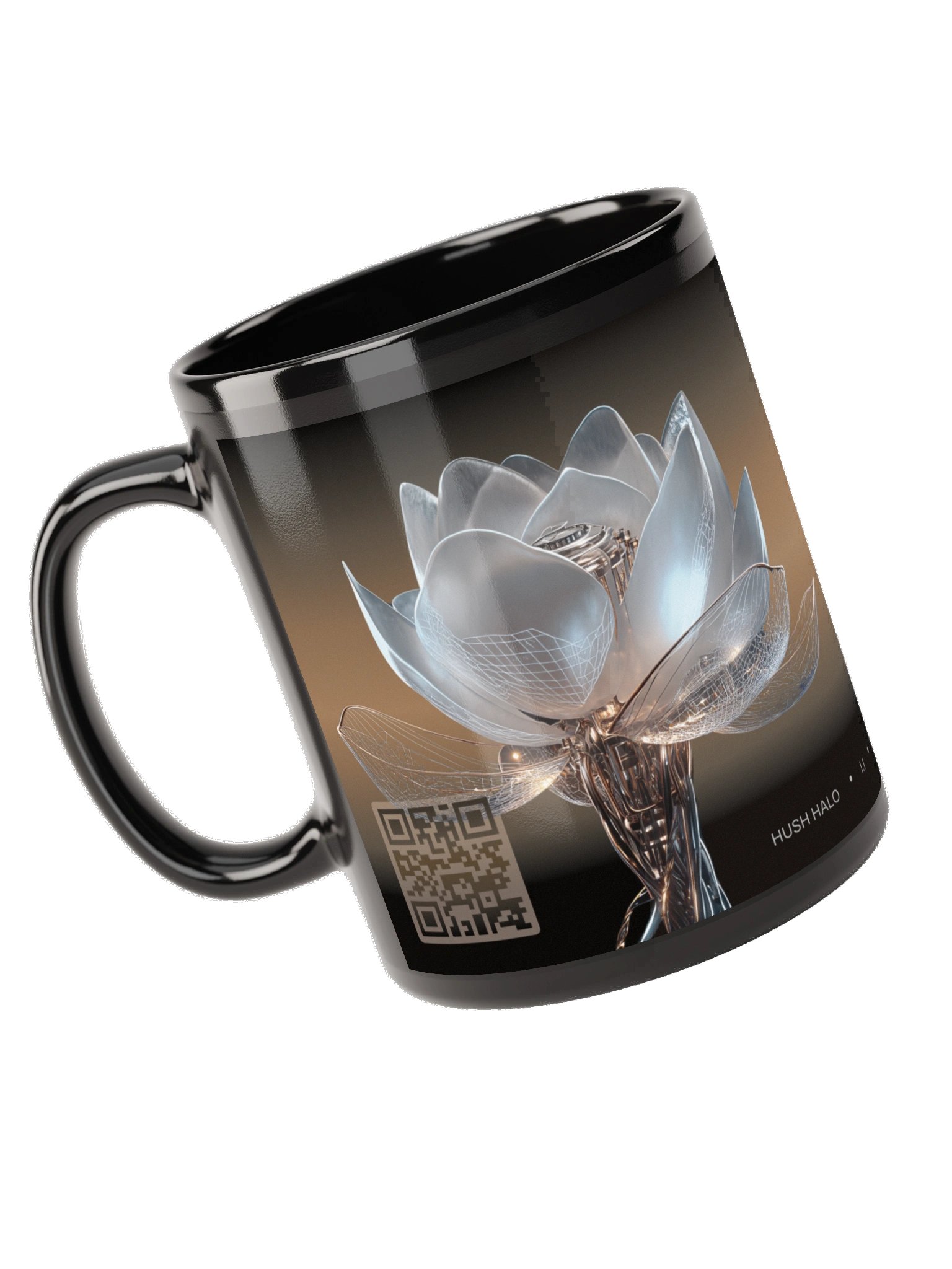 Paradise Beyond Pulse, Black Glossy Mug + Daily Poetry Experience [AUDIO] product image (6)