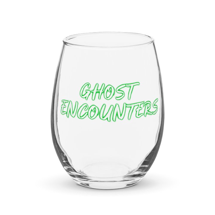 Ghost Encounters Wine Glass product image (1)