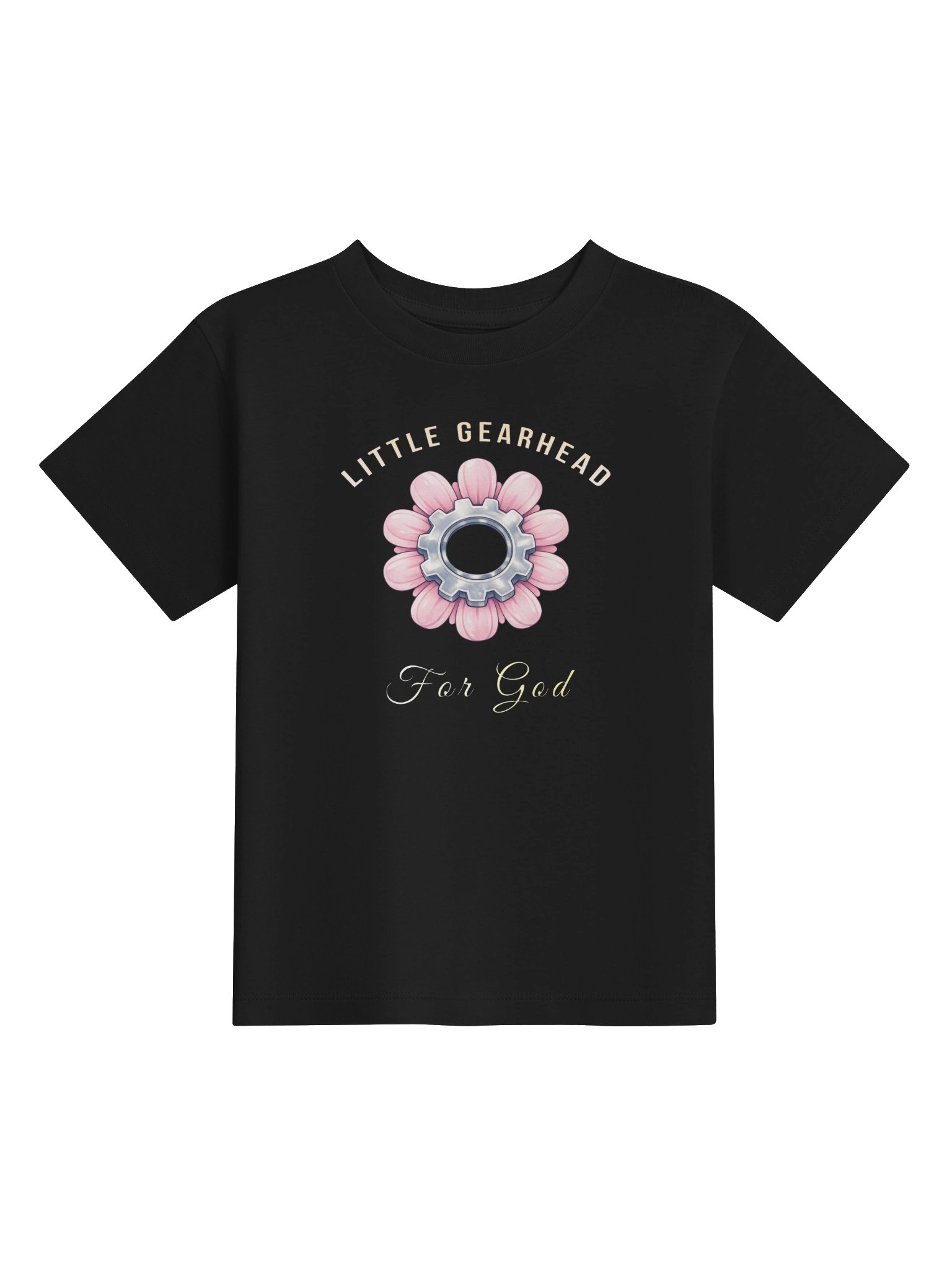 Little Gearhead for God – Toddler Tee product image (1)