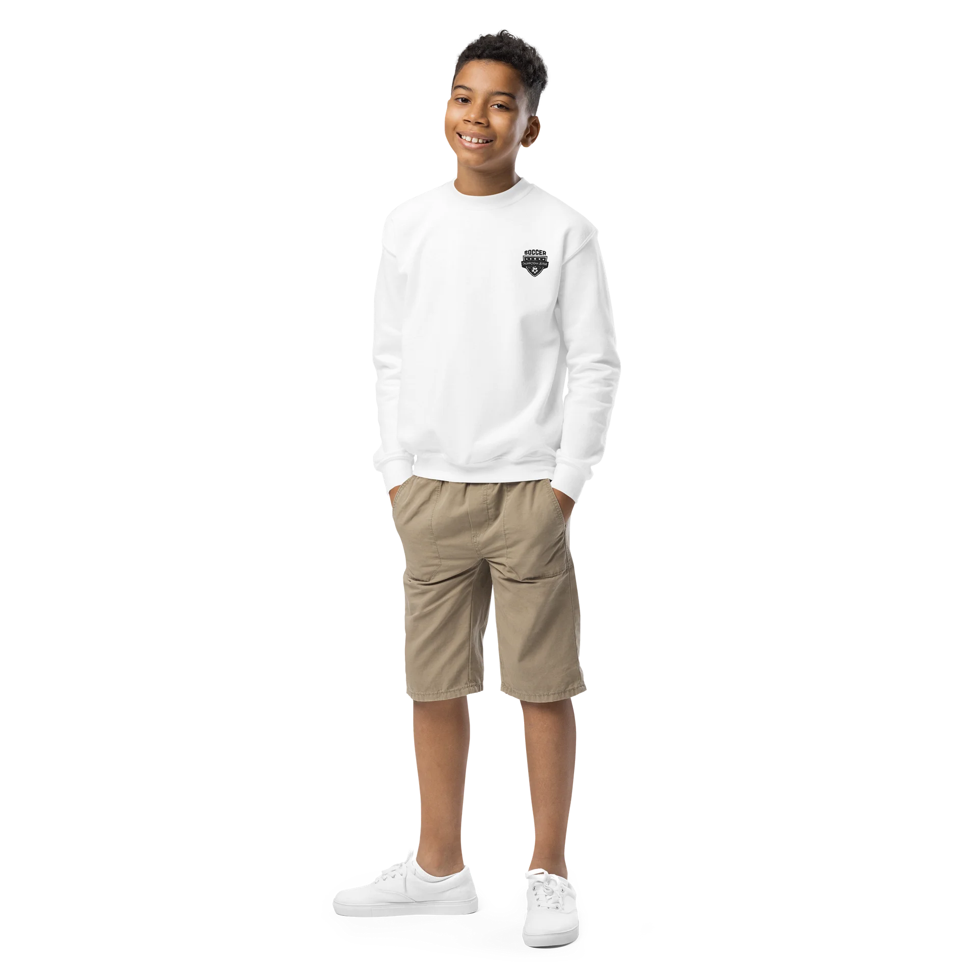 Youth Crew Neck Sweatshirt – Soccer Championship League product image (2)