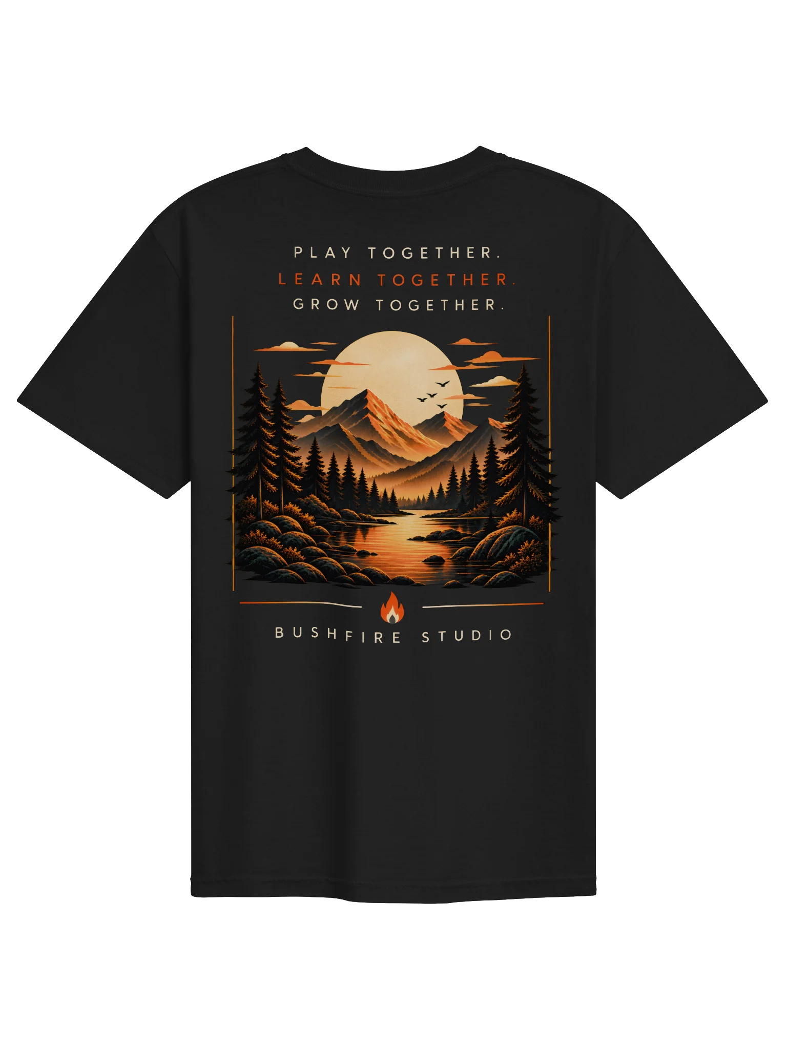 BushFire Studio | Abstract Tee Dark product image (1)