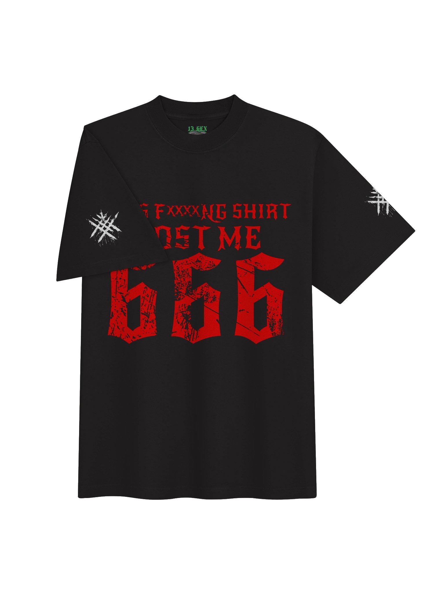 Premium "This FXXXXNG Shirt Cost Me 666" T-Shirt | Funny Graphic Tee product image (3)