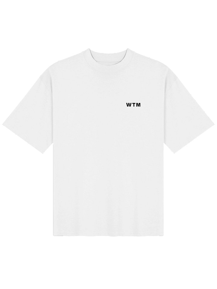 WTM Foundation Tee — White / Sand product image (1)