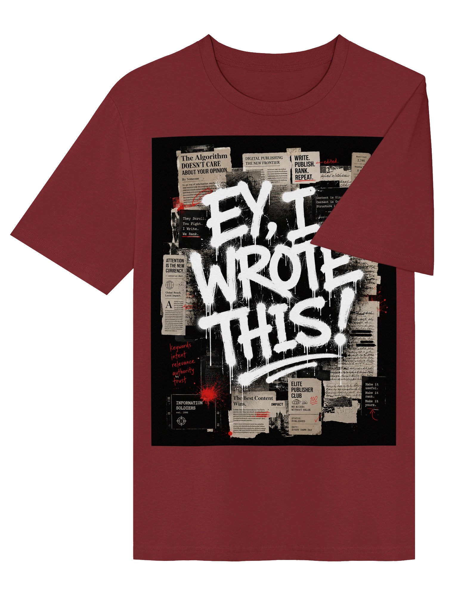 EY, I WROTE THIS! Graphic Tee for Writers & Content Creators product image (93)