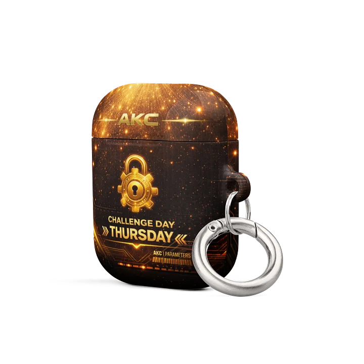 • AKC // Challenge Day Thursday AirPods® Case (Gen 1 & Gen 2) | Arkfall Kitty Collective product image (2)