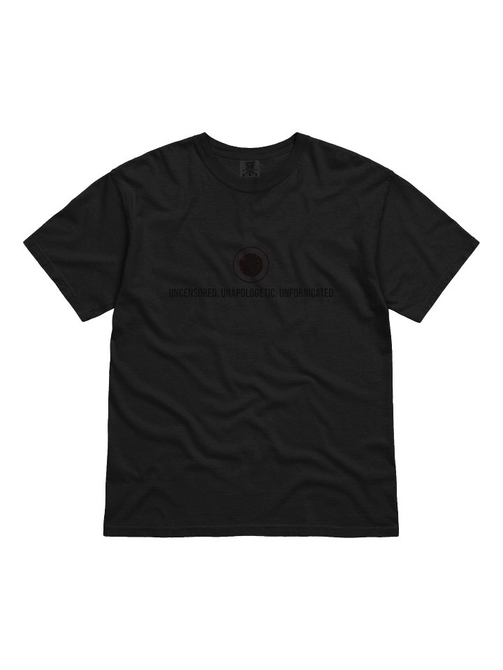 Unfornicated Blackout Relaxed Tee (Members Drop) product image (1)