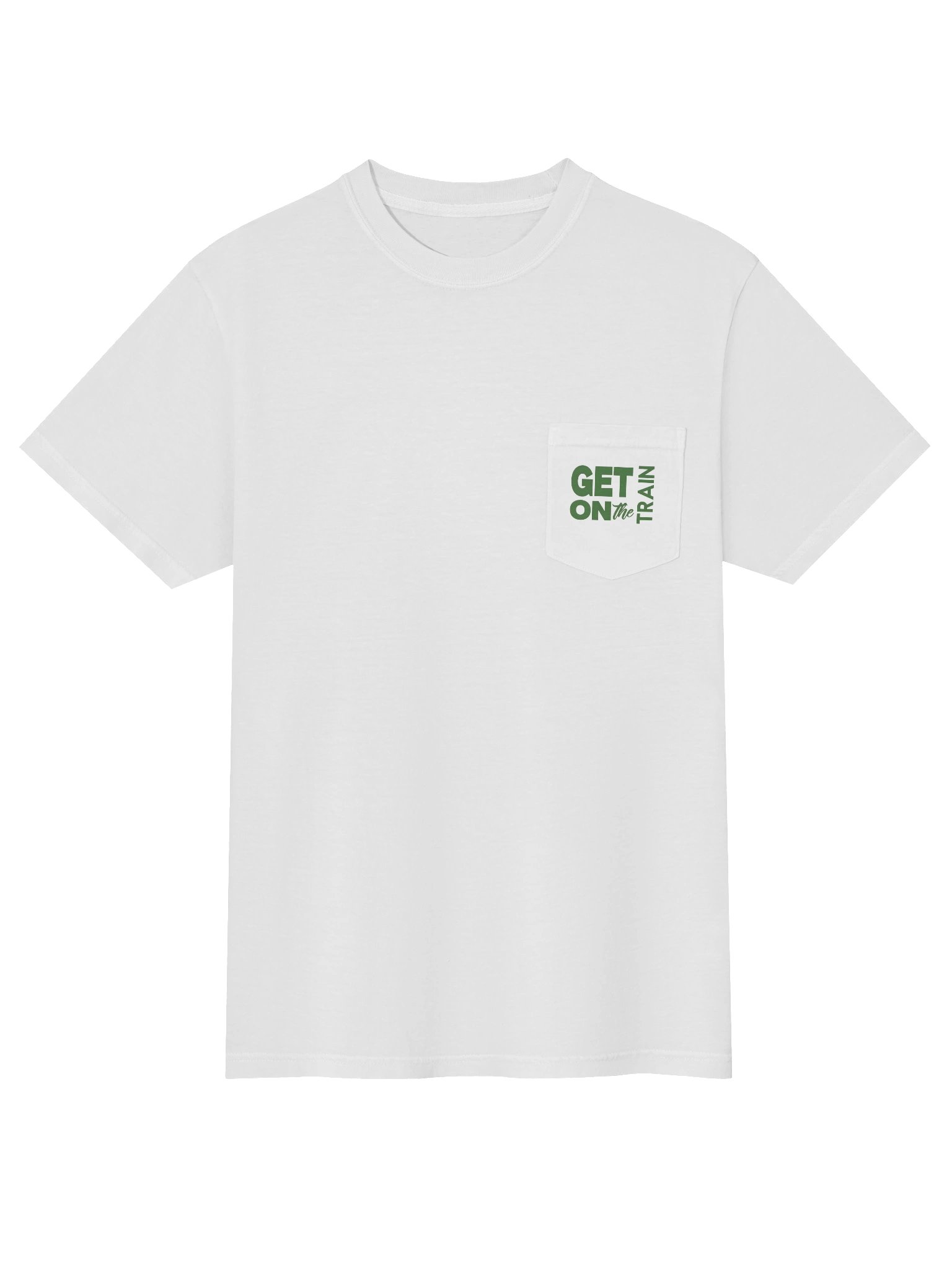 24hr Train Pocket Tee - Green product image (4)