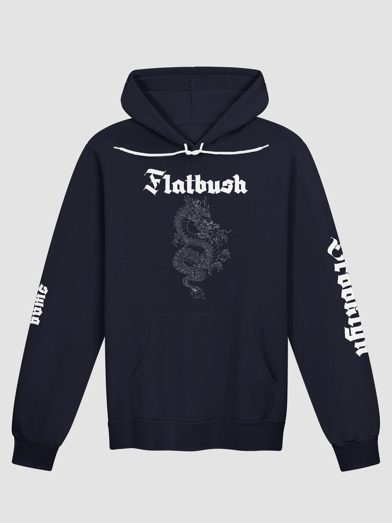 Flatbush Dragon Blue Hoodie product image (1)