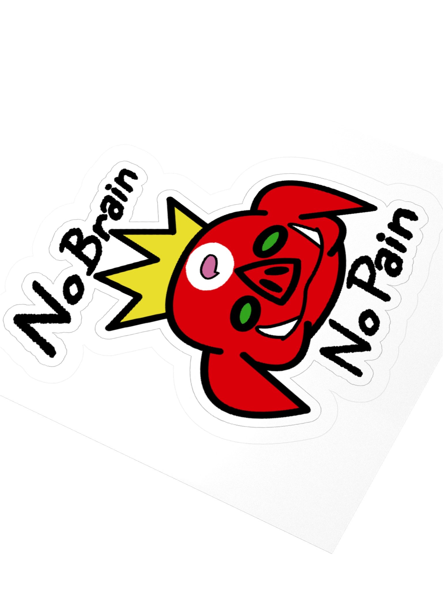 No Brain Sticker! product image (7)