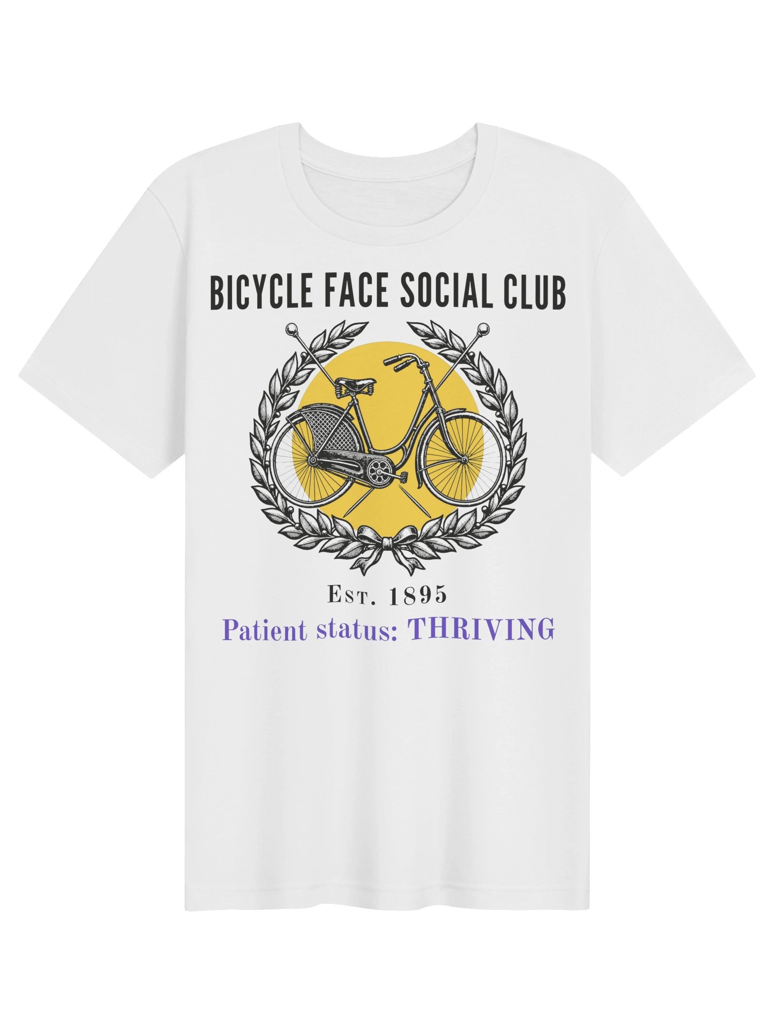 Bicycle Face Social Club Tee (light colours) product image (1)