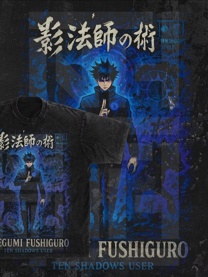 8-Piece Jujutsu Kaisen T-Shirt PNG Bundle product image (4)