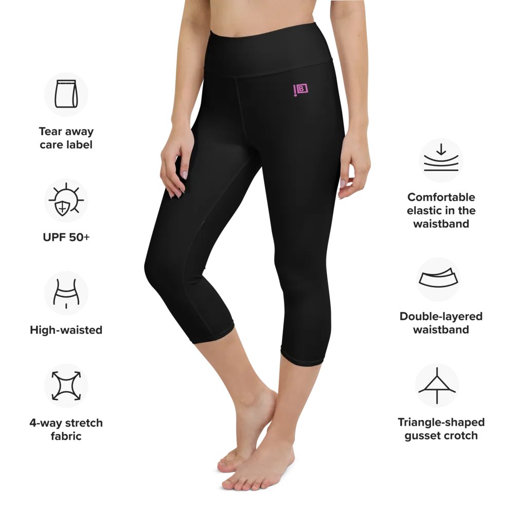 Not Square Butt Yoga Capri Leggings product image (6)
