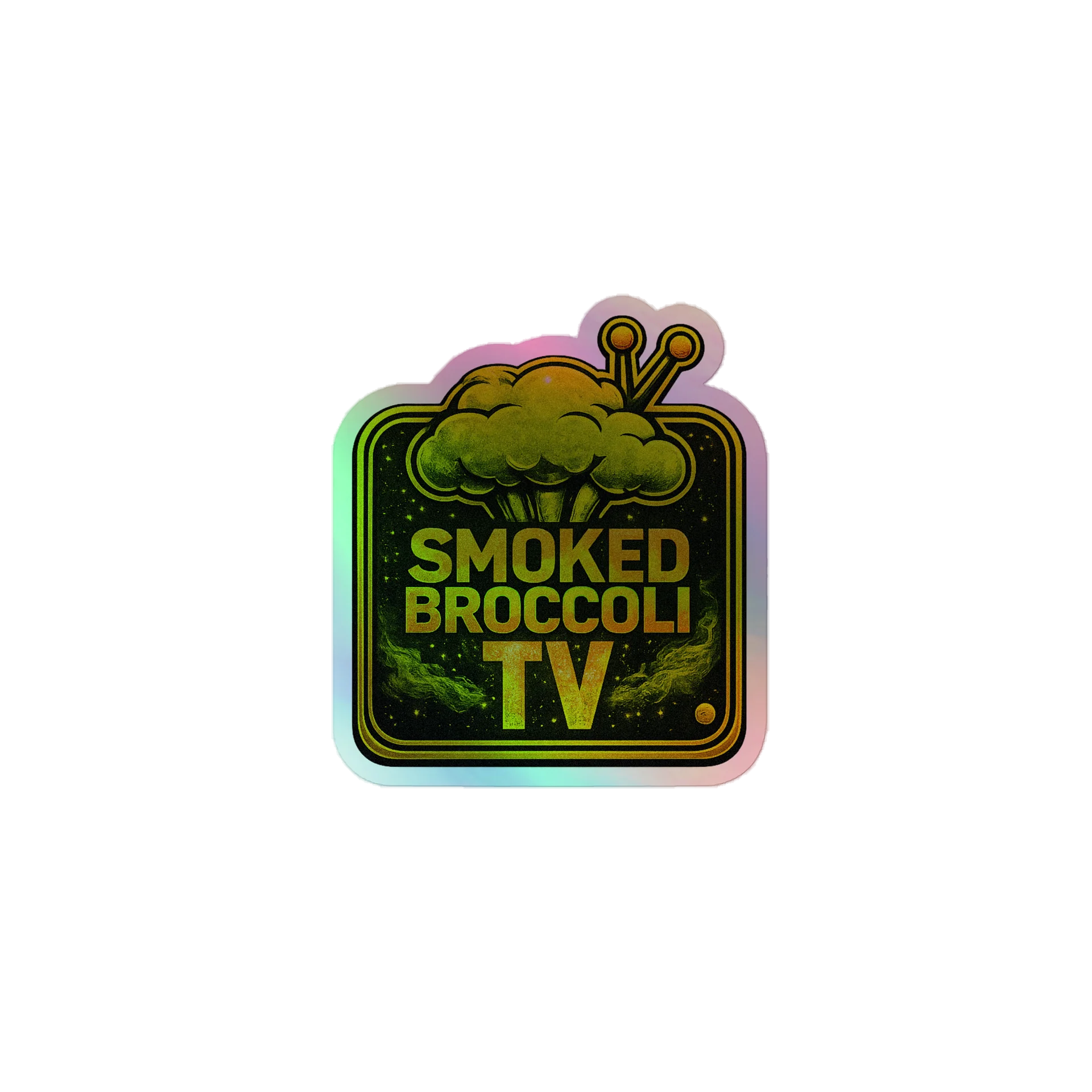 actual tv holographic sticker product image (1)