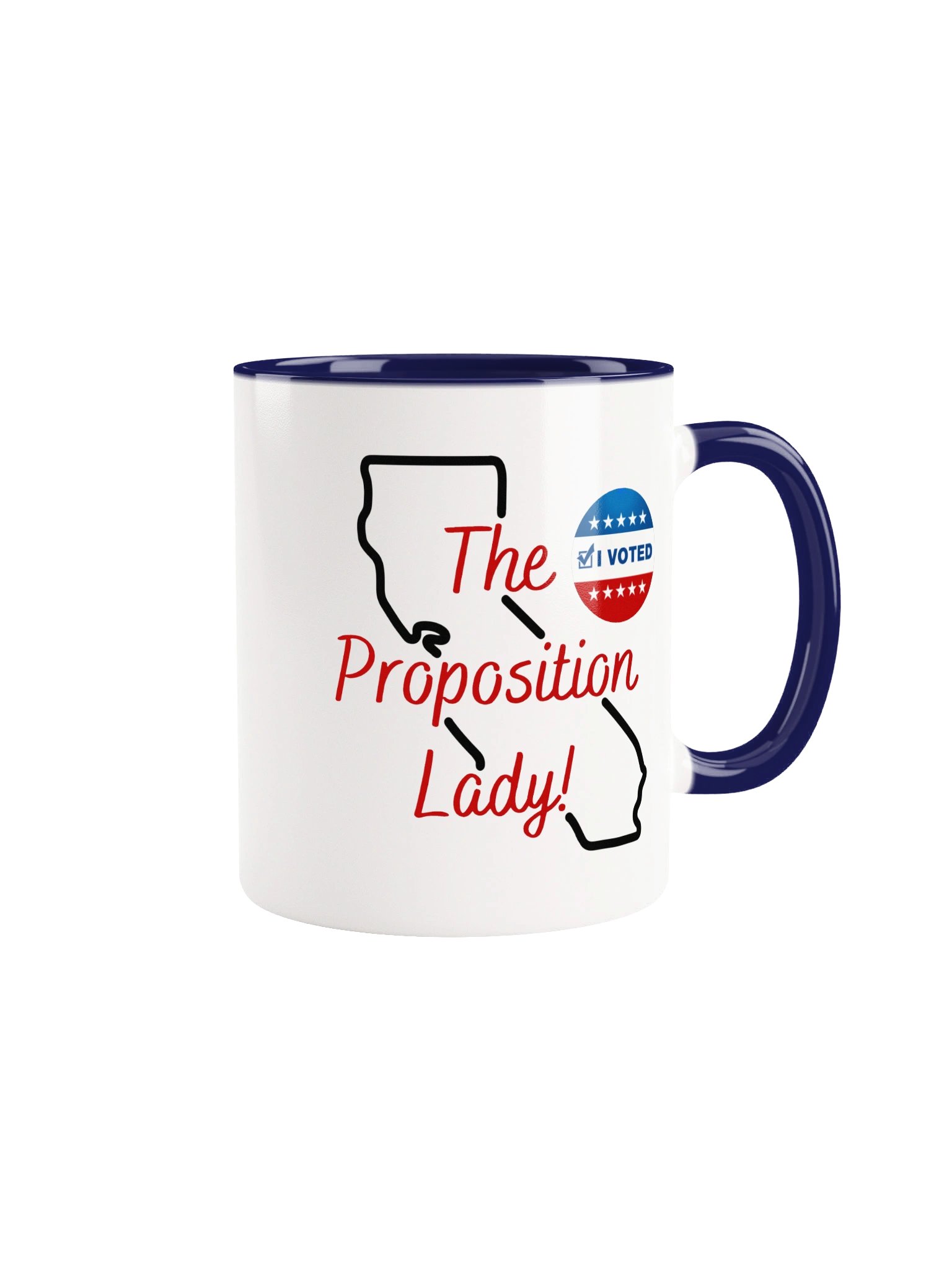 Prop Lady Mug - Blue Inside product image (2)