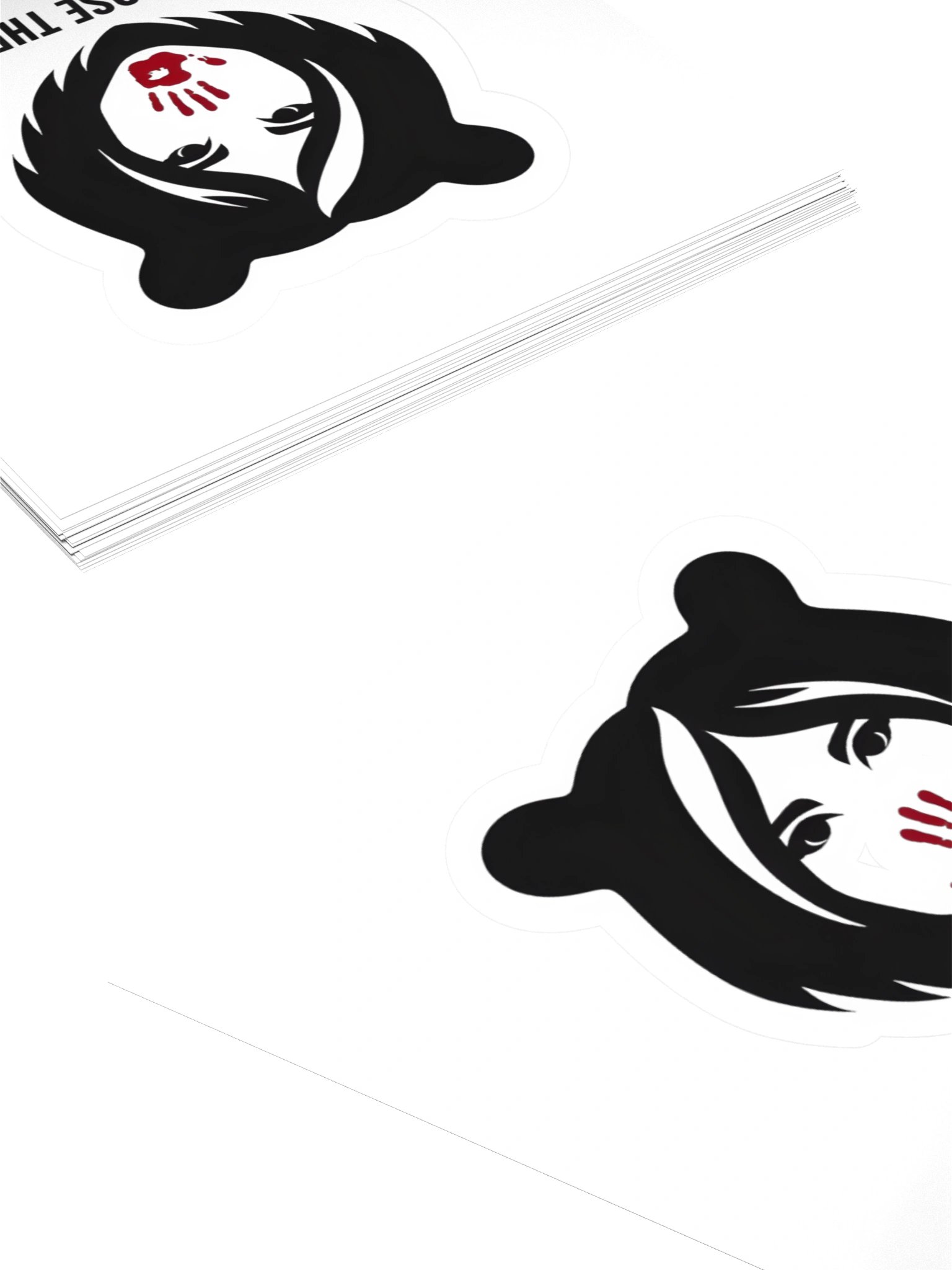 W E Choose the Bear Sticker product image (4)