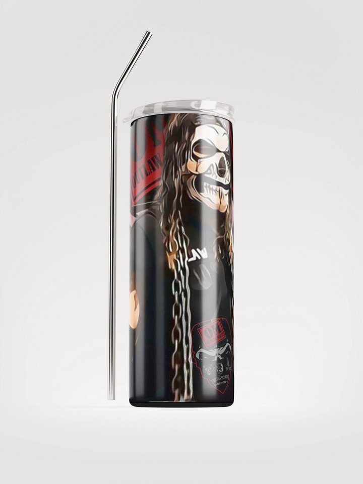 "Outlaw" Levi Mullins Stainless Steel Tumbler product image (1)