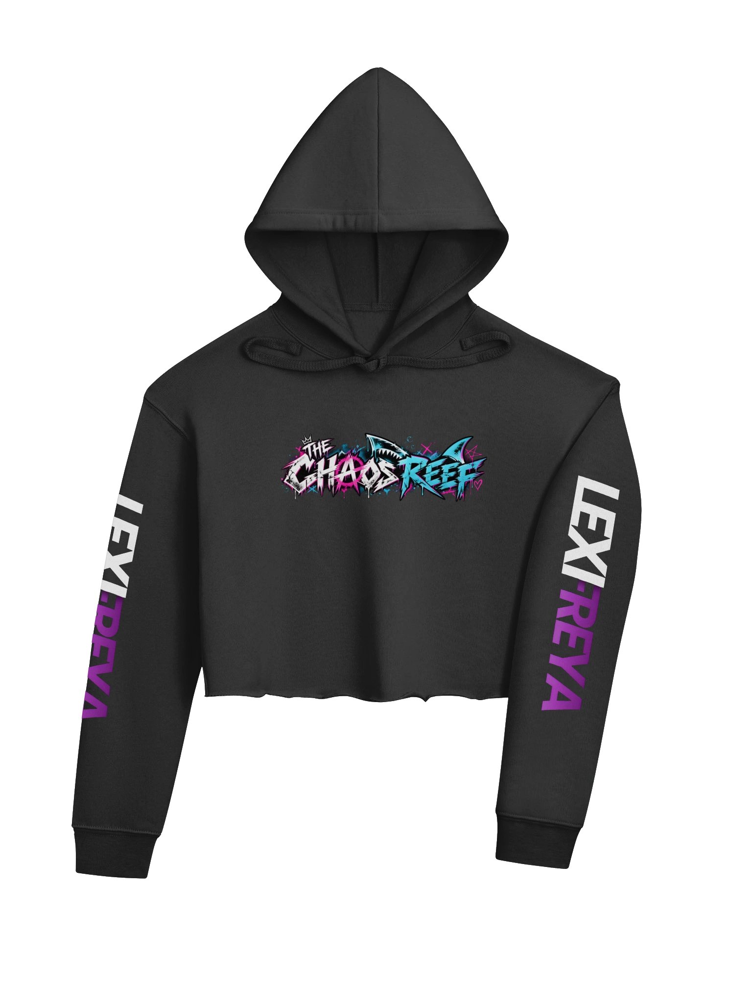 Certified Waste of Electricity™ Crop Hoodie product image (4)