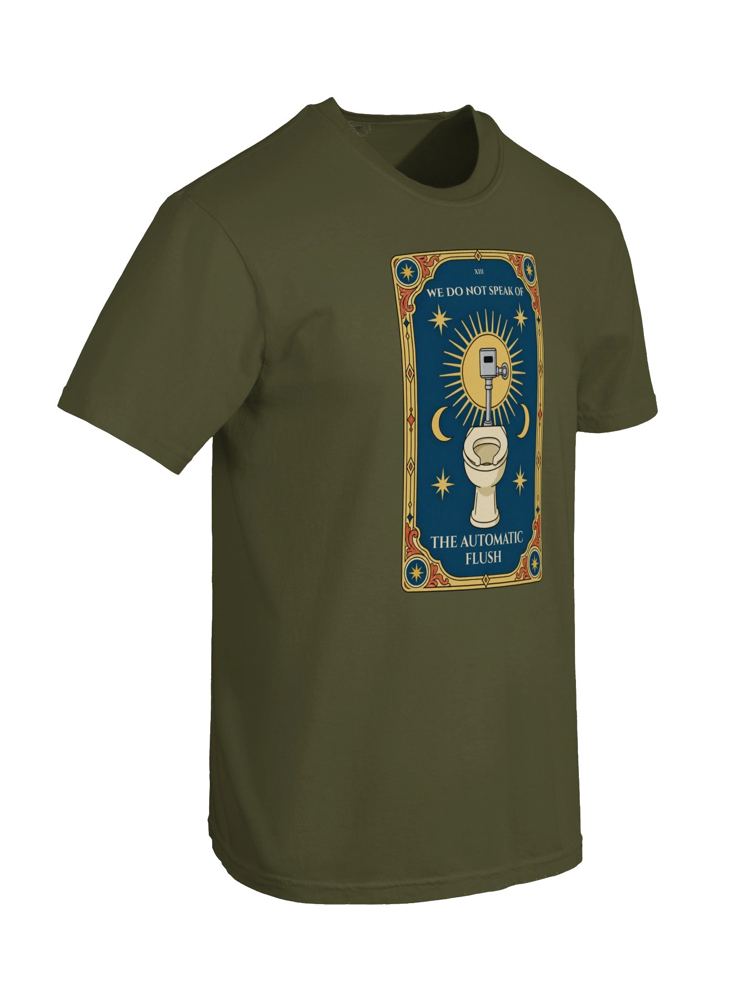 We Do Not Speak Of The Automatic Flush - Adult Unisex Tee product image (10)