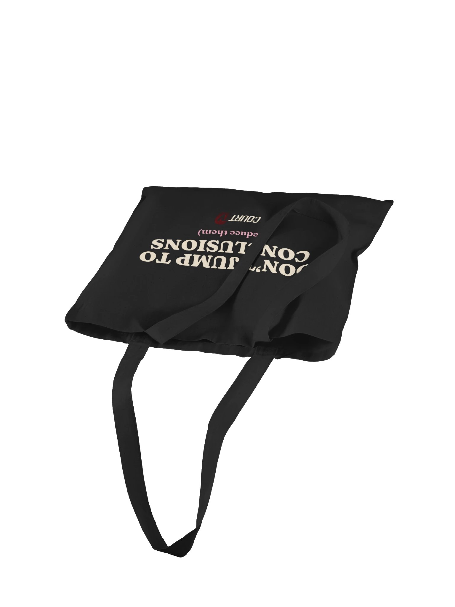 Don't Jump to Conclusions (Deduce Them) Tote Bag product image (4)