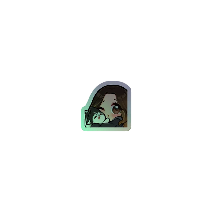 snuggles sticker [holographic] ₊ ⊹ product image (2)