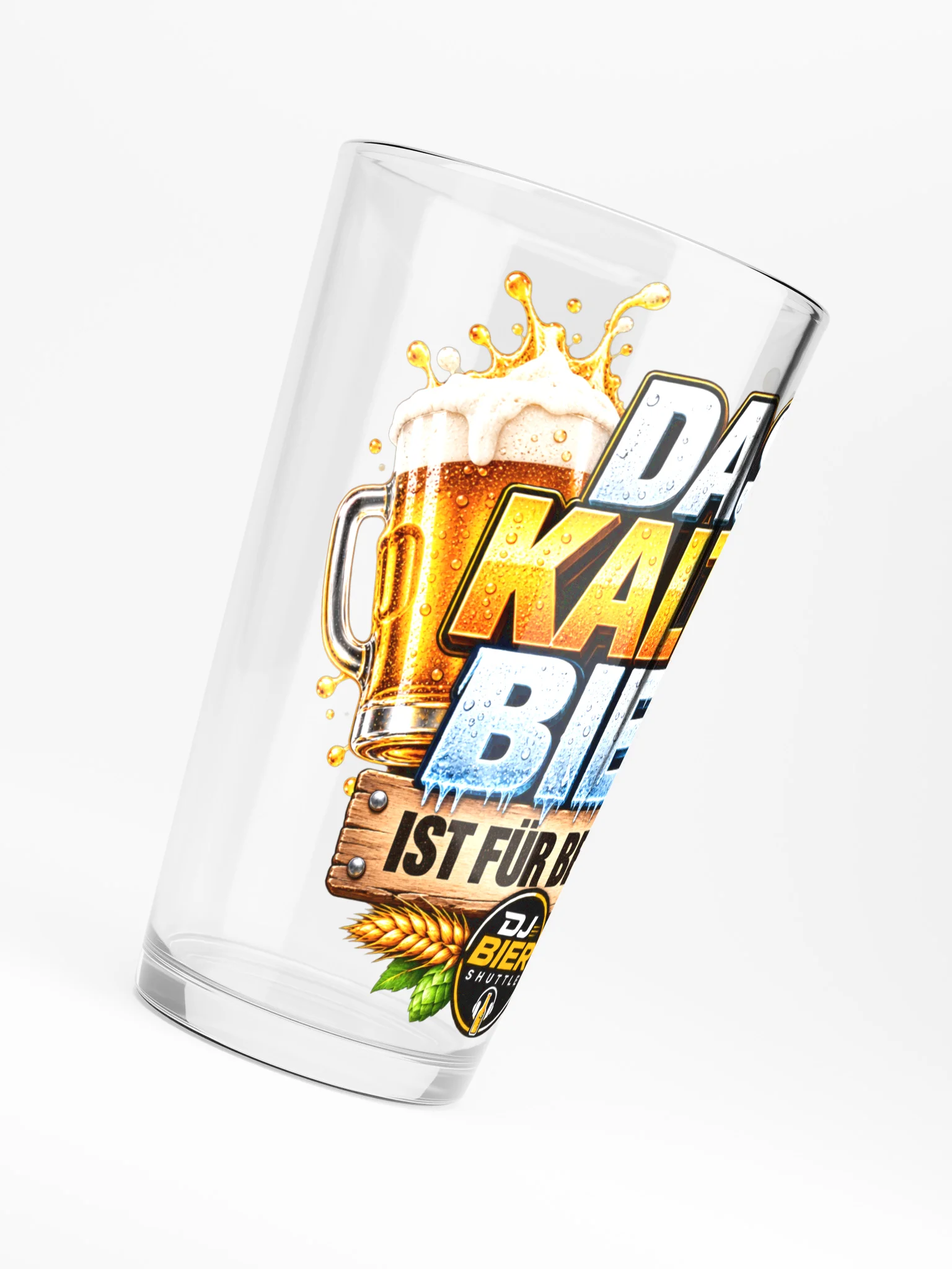Das kalte Bier ist für bei mir Glas product image (6)