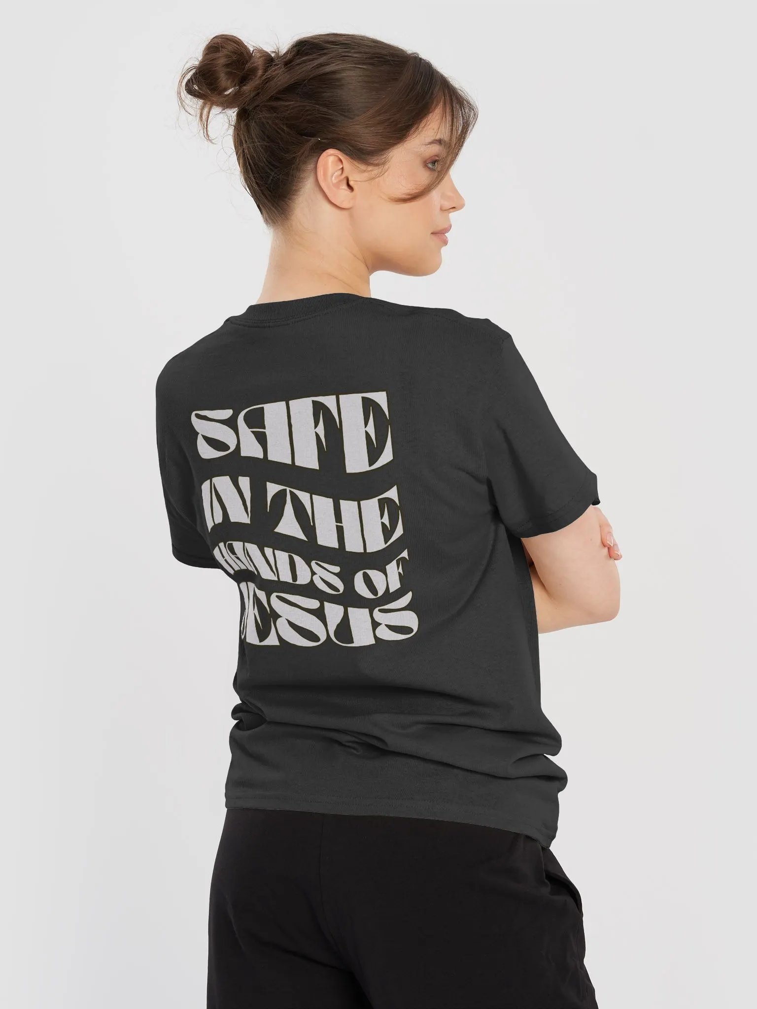 "Safe In The Hands of Jesus" T-Shirt product image (6)