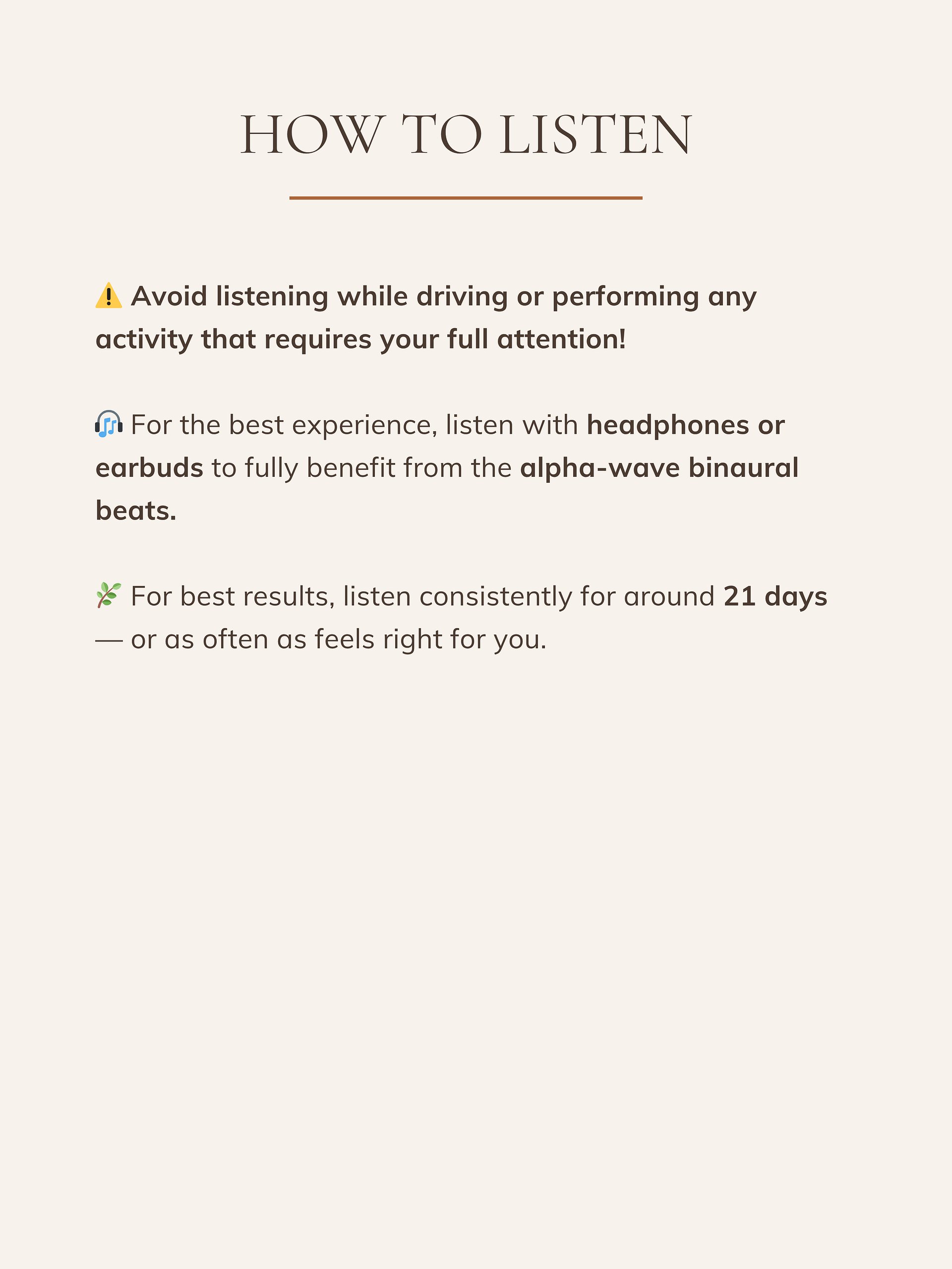 Morning Affirmations for Positive Energy — Have a Great Day | MP3 Download product image (4)