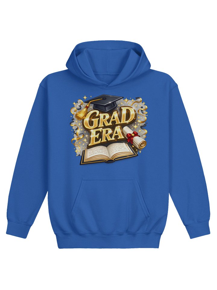 GRAD ERA — Gildan Unisex Youth Graduation Hoodie product image (1)