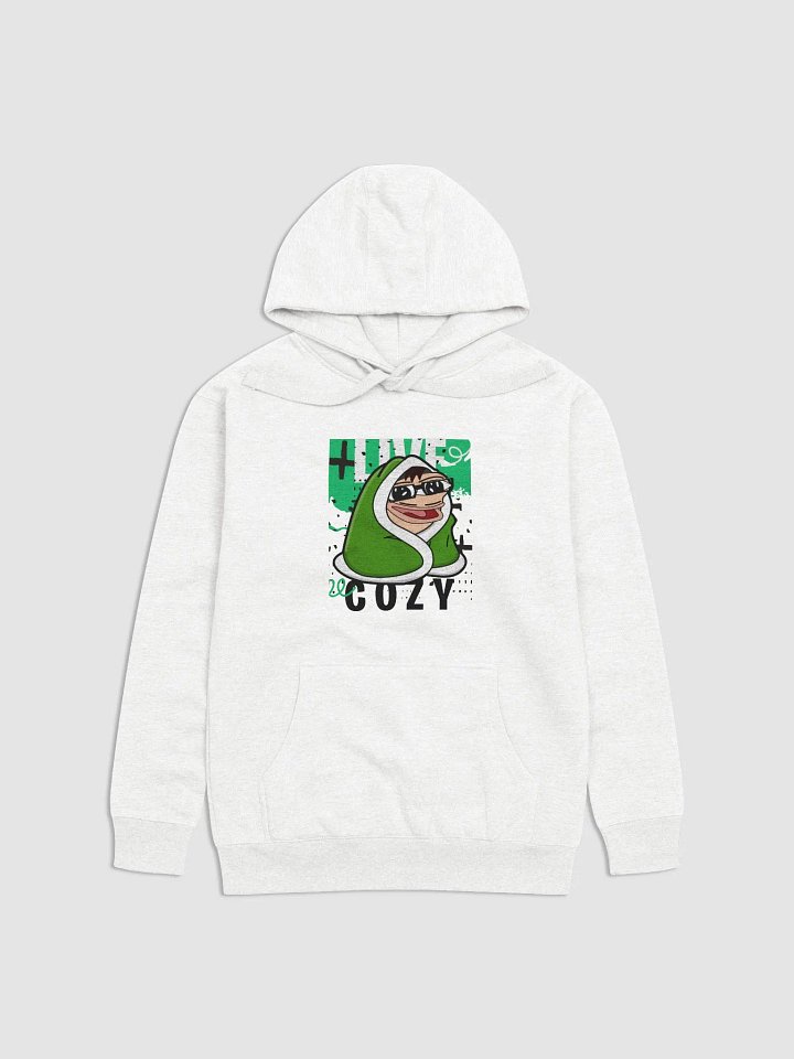 Live Cozy Hoodie (White Edition) product image (1)