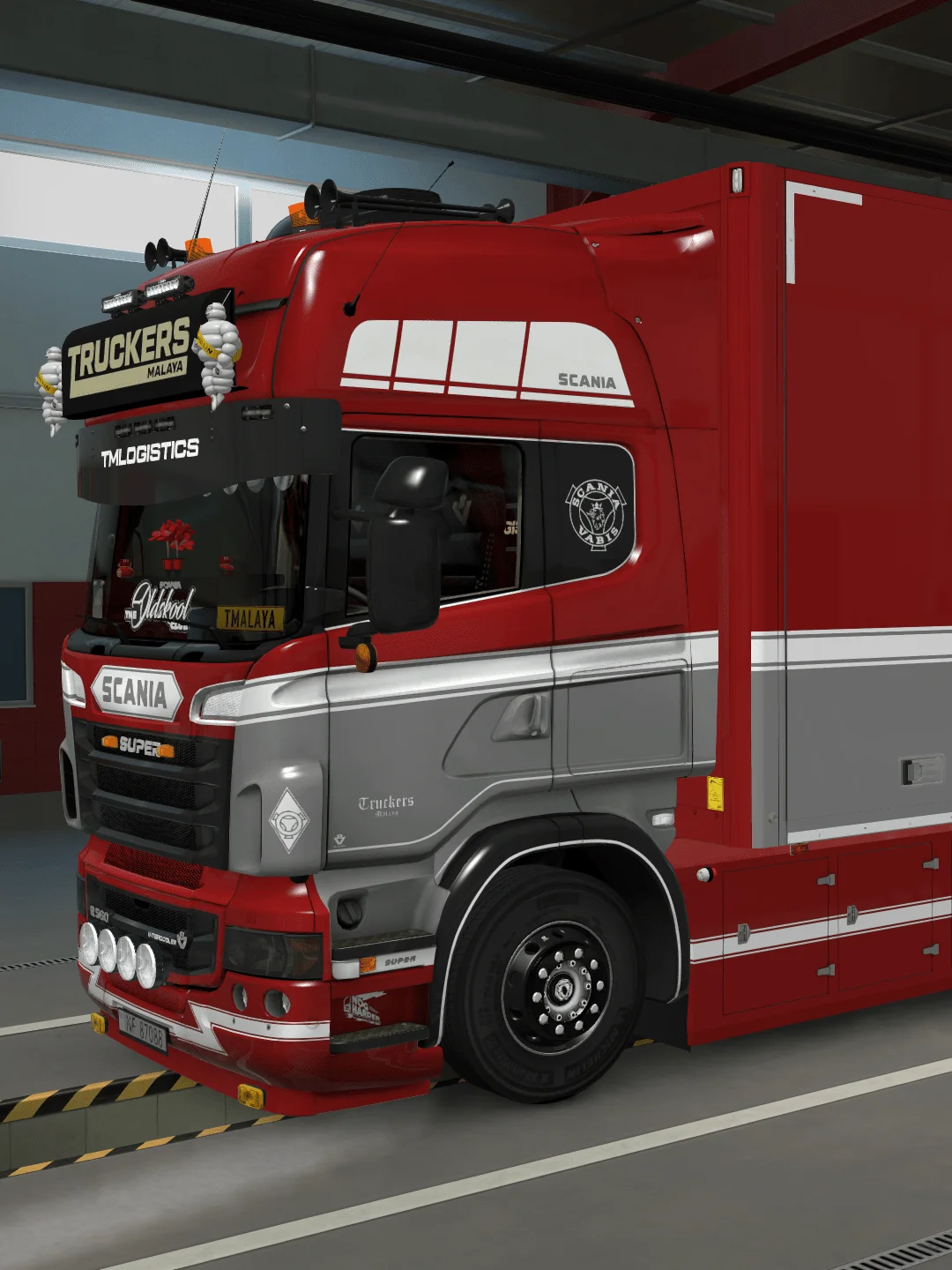 Scania RJL With TANDEM/RIGID Skin Pack - Company Pack Skin Changeable Color Pack 1 product image (6)